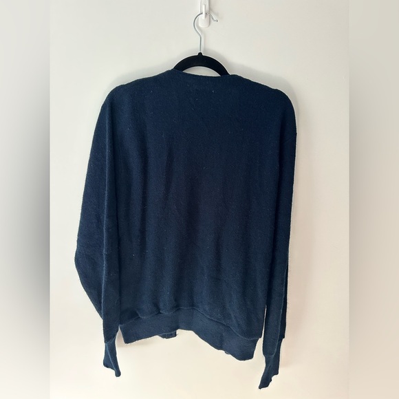 Izod LaCoste Vintage Cardigan Sweater Grandpa Style Size Medium - Picture 13 of 14